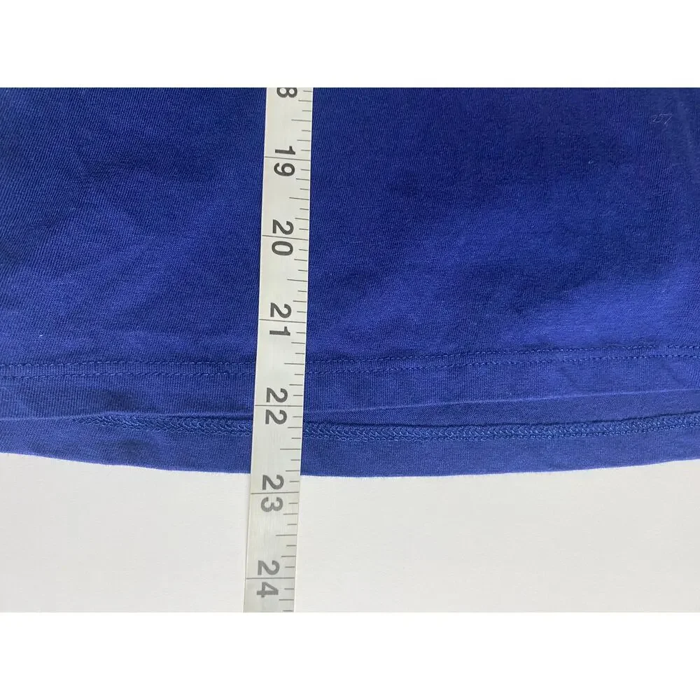 Nautica Girls Blue Sailboat Flutter Sleeve T-shirt Size 16 X-Large